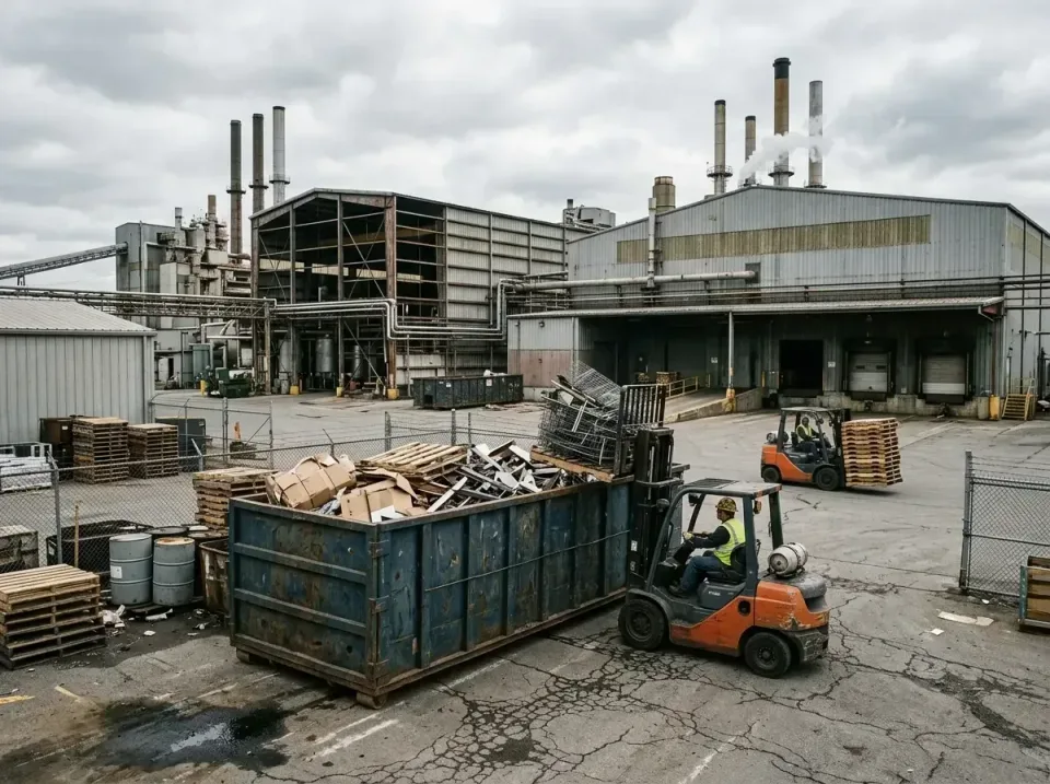 industrial-factory-scrap-conta-003 — frequently asked questions, Cheap Roll-off Dumpster Rentals in Benton, LA